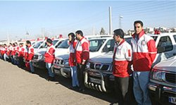  فراخوان  امداد و نجات میانه برگزار شد