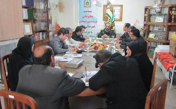  فرمانده نیروی انتظامی میانه از اجرای طرح پلیس محله ‌محور در این شهر خبرداد