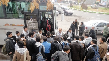  کاروان های راهیان نور دانش آموزی شهرستان میانه اعزام شدند