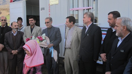  دو کانکس تک کلاسه در شهرستان میانه افتتاح شد