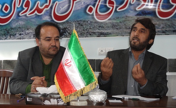  جلسه شورای اداری بخش کندوان با حضور حسینی،نماینده شهرستان میانه برگزار شد