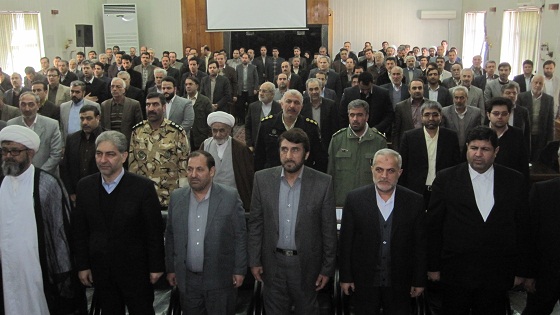  مراسم تودیع و معارفه ی معاون استاندار و فرماندار ویژه ی شهرستان میانه برگزار شد