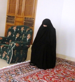  از خانواده شهید حافظی توسط سپاه میانه دیدار شد