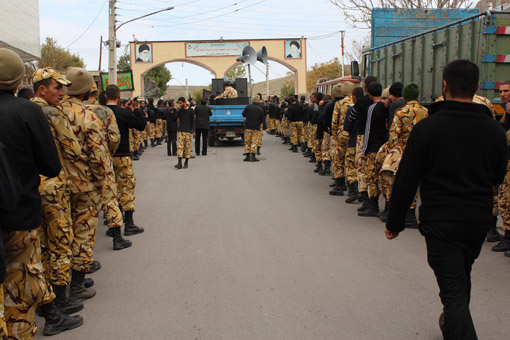  مراسم عزاداری هیئت پادگان