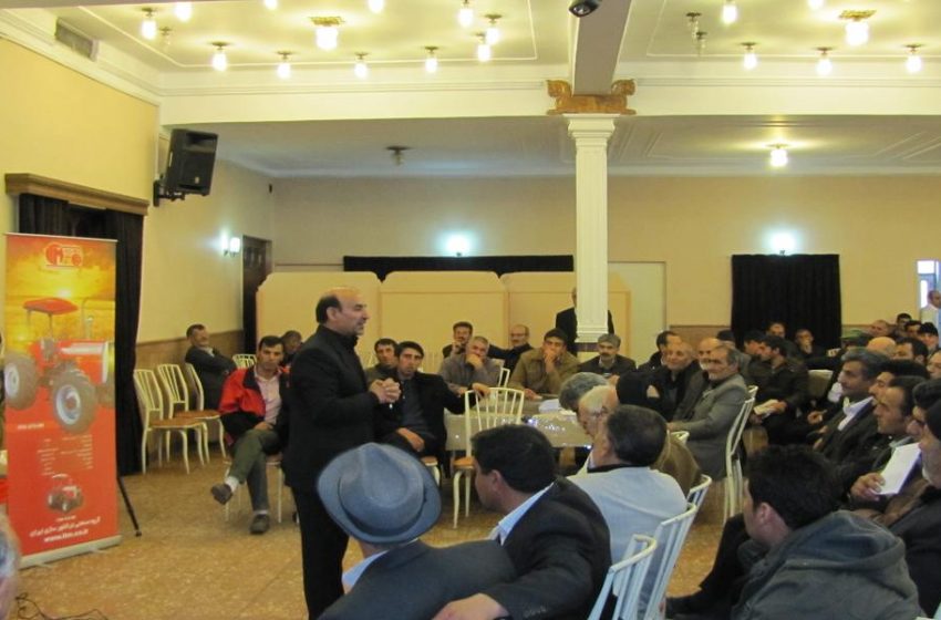  برگزاری یک دوره کارگاه آموزشی برای کشاورزان خریدار تراکتور شهرستان میانه