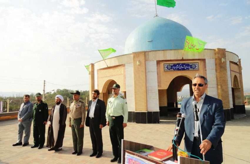  فرماندار در مراسم صبحگاه مشترک: خرمشهر با تاکتیک های نظامی آزاد شدنی نبود/ایمان، صلابت و اعتقاد،بیت المقدس را رقم زد