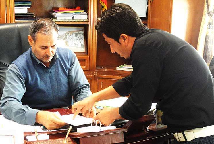  جلسه ملاقات مردمی فرماندار ویژه میانه برگزار شد