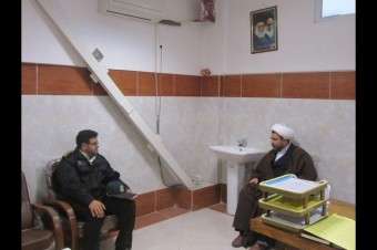  دیدار معاونت اجتماعی نیروی انتظامی شهرستان میانه با رئیس اداره تبلیغات اسلامی این شهرستان