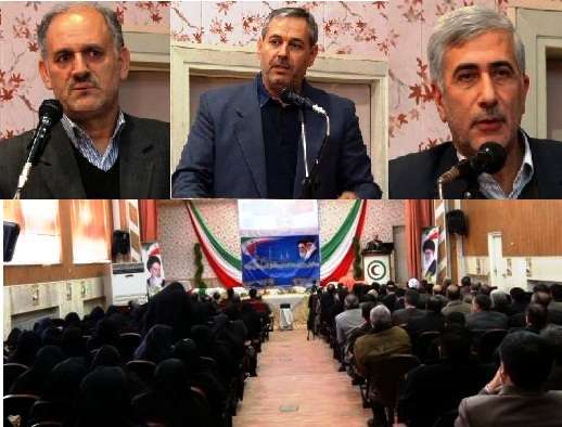  همایش بزرگ پدافند غیر عامل شهرستان میانه برگزار شد