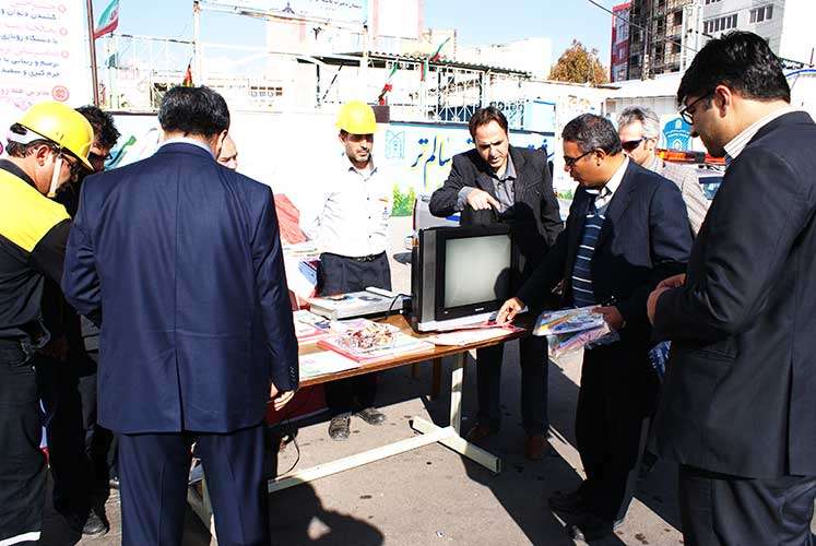  چادر مشاوره اداره گاز شهرستان میانه دایر شد