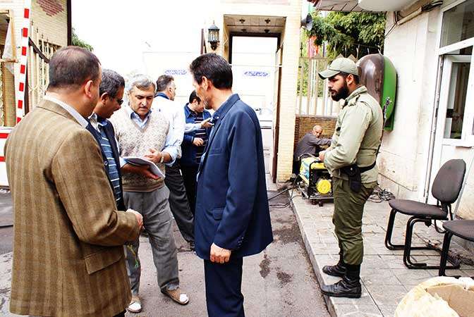  رزمایش واکنش در شرایط اضطراری در فرمانداری ویژه میانه برگزار شد