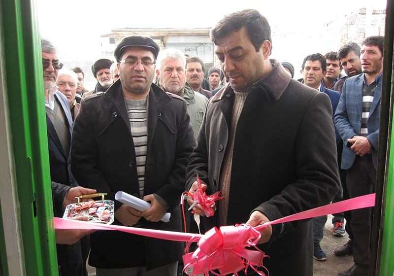  افتتاح پست بانک در روستای شیخدرآباد بخش مرکزی میانه
