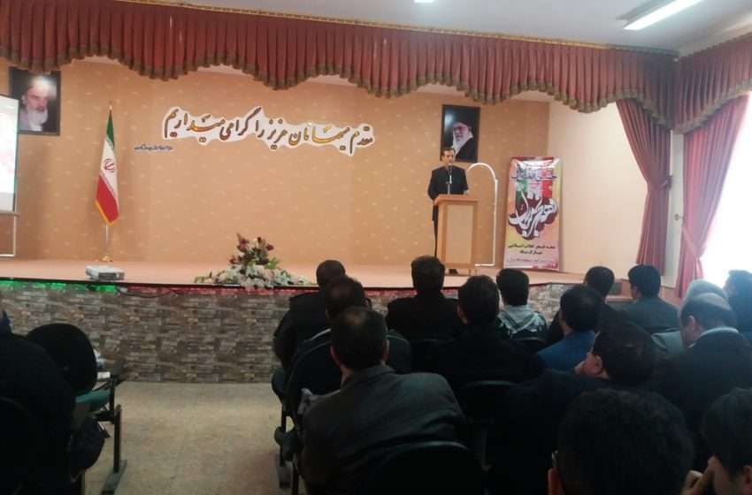  بخشدار کندوان میانه بر اهتمام ویژه دستگاههای اجرایی برای تقویت گفتمان انقلاب اسلامی تاکید کرد