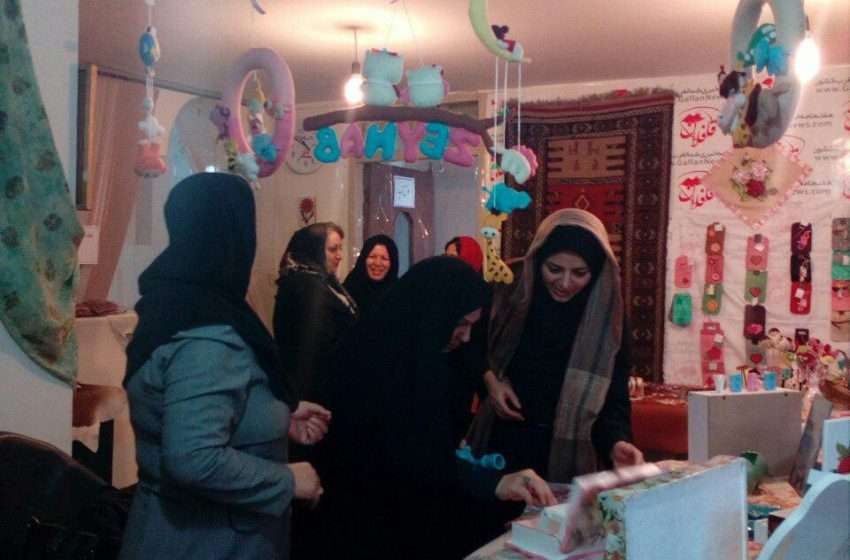  نمایشگاه صنایع دستی در میانه افتتاح شد
