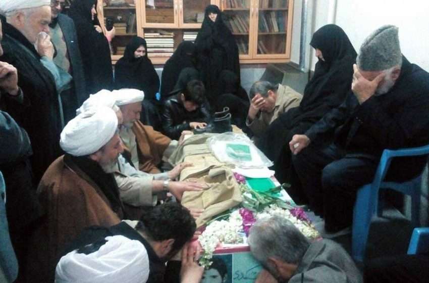 پیکر مطهر شهید محمدی بر دستان پرمهر مردم شهرستان میانه تشییع و تدفین شد