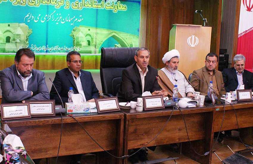  آخرین جلسه شورای اداری شهرستان میانه در سال ۹۵ تشکیل شد