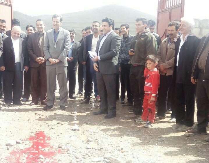  مدرسه ۴ کلاسه خیرین در بخش کندوان میانه کلنگ زنی شد