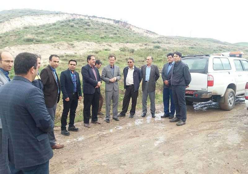  آغاز عملیات احداث راه دسترسی روستای سفیدخانی بخش کندوان میانه
