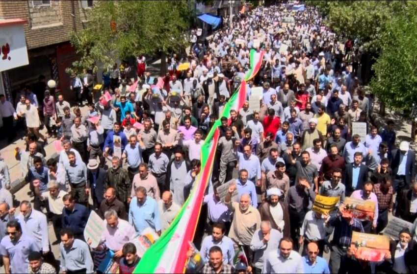  پیام تقدیر فرماندار ویژه میانه از مردم بخاطر حضور باشکوه در راهپیمایی روز قدس