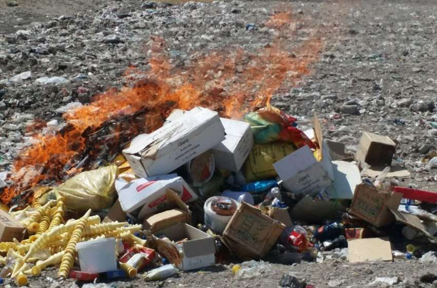  یک و نیم تن مواد غذایی فاسد،  از سطح شهر میانه جمع آوری و معدوم شد