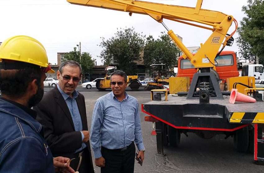  بازدید فرماندار ویژه میانه از پروژه های عمرانی شهرستان