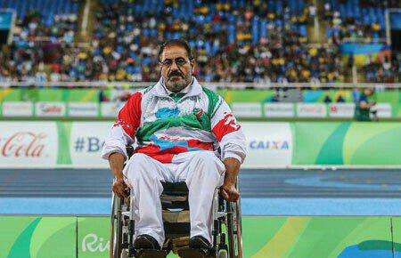  پیام تبریک فرماندار در پی کسب مدال برنز اسداله عظیمی