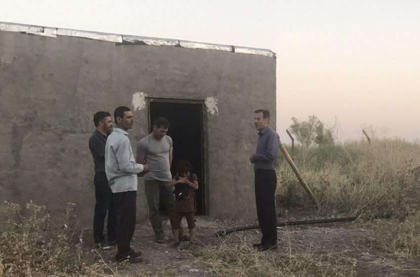  بخشدار کندوان میانه از روستاهای چرور،  النجارق و مونق بازدید نمود
