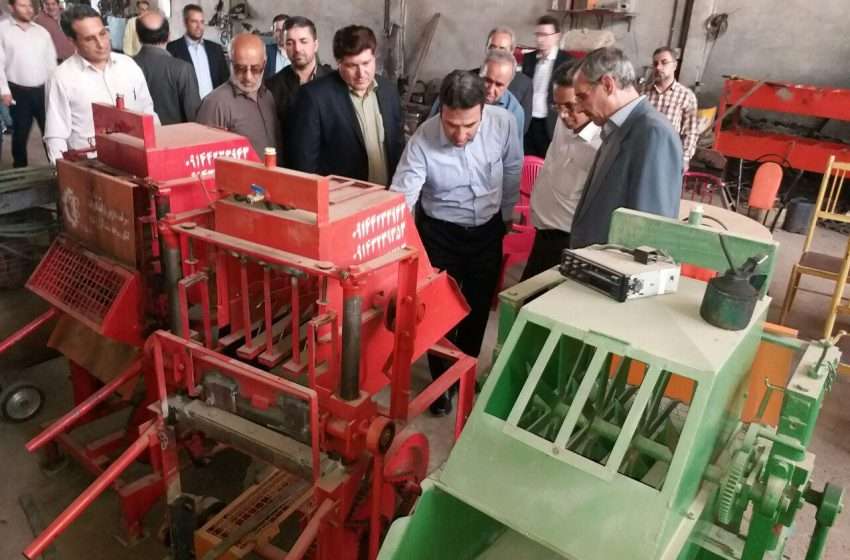  بازدید فرماندارویژه شهرستان میانه به همراهی تعاونگران از تعاونی های شهرستان