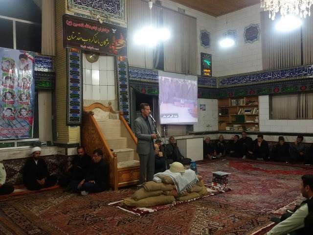  یادواره گرامیداشت ۴۲ شهید دهستان تیرچای در روستای بالسین از توابع کندوان میانه برگزار شد