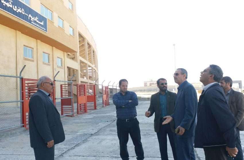 فرماندار میانه در بازدید از استادیوم شهید سرانجام خبر داد: اداره ورزش و جوانان به این ورزشگاه منتقل می شود