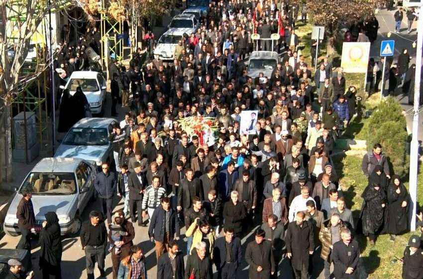  پیام تقدیر فرماندار ویژه میانه از مردم بخاطر حضور باشکوه در مراسم تشییع دهقان فداکار