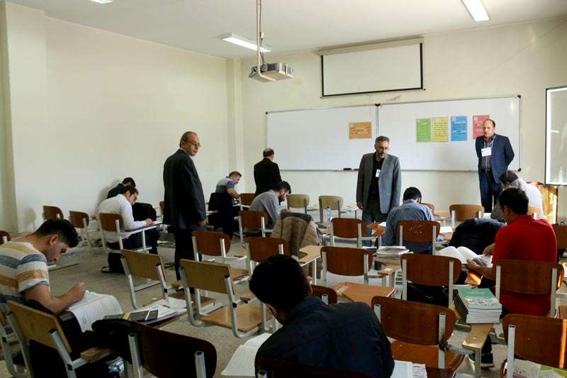  برگزاری آزمون سراسری نظام مهندسی در واحد میانه