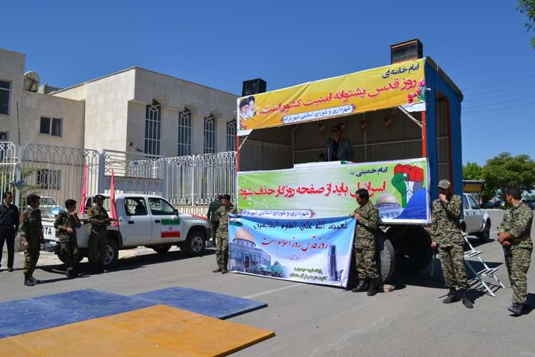  بخشدار کندوان میانه: پیروزی انقلاب اسلامی به کالبد نیمه‌جان فلسطین روح تازه ای بخشید
