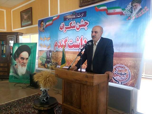  رییس شرکت غله استان: پیش بینی خرید ۶۰۰ هزار تن گندم در سال جاری از کشاورزان استان/ واریز ۵۰۰ میلیارد ریال پول خرید گندم به حساب کشاورزان  استان