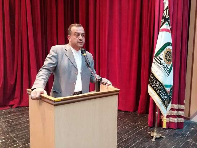  سرپرست فرمانداری میانه: مهمترین وجه تمایز پلیس نظام اسلامی ایران با سایر پلیسهای دنیا در مردمی بودن و ولایی بودن است