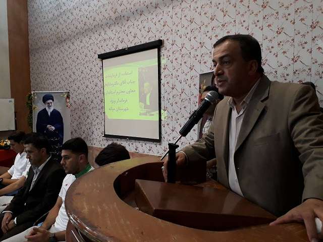  فرماندار ویژه میانه خواستار راه اندازی خانه تکواندو به جهت استعداد شهرستان شد