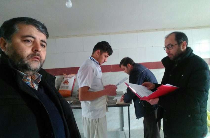  بازرسی مشترک  بازرسان ادارت صمت، غله و خدمات بازرگانی و شبکه بهداشت از نانوایی ها