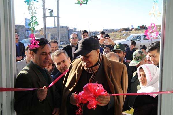  مدرسه خیر ساز محمدتقی داورپناه روستای قراجه قیا میانه افتتاح شد