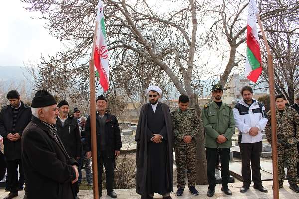  بیعت با شهدای انقلاب اسلامی در شهر آچاچی همزمان با یوم الله ۲۲ بهمن+تصاویر