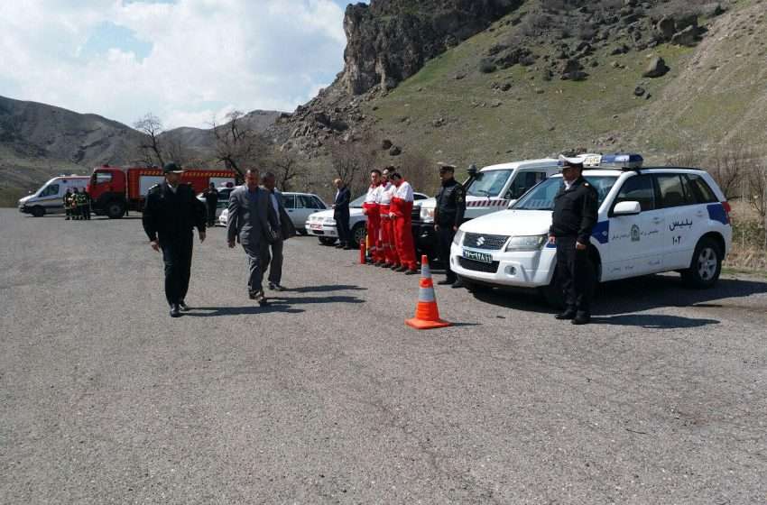  گزارش تصویری / آمادگی دستگاه های امداد رسان با حضور فرماندار ویژه میانه مورد سنجش قرار گرفت