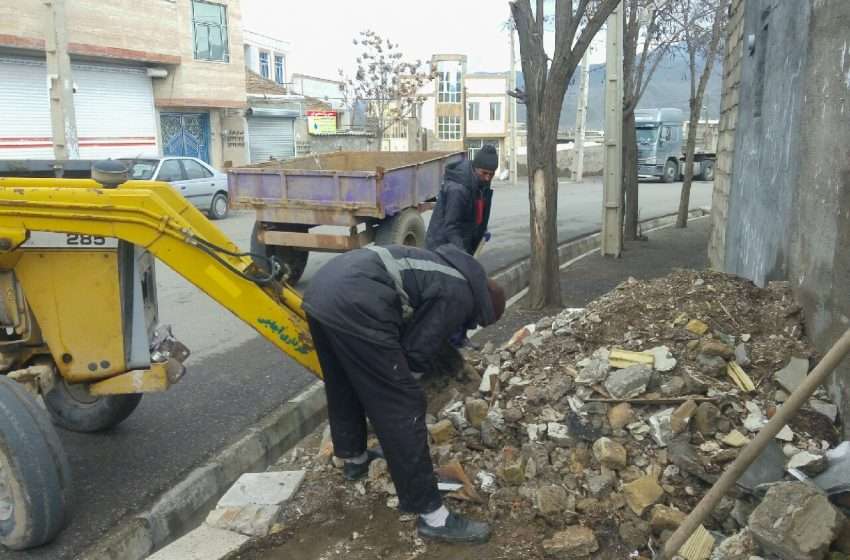  سلسله اقدامات استقبال از نوروز ۹۸ شهرداری آچاچی: نخاله برداری از معابر و سطح شهر