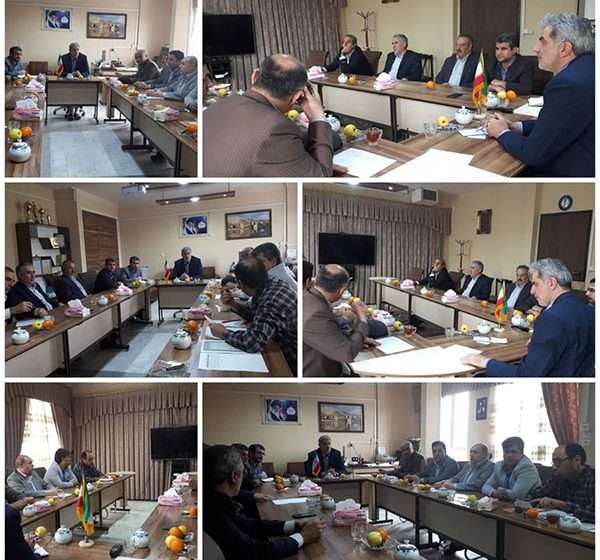  جلسه کارگروه ساماندهی گندم، آرد و نان شهرستان میانه برگزار گردید.