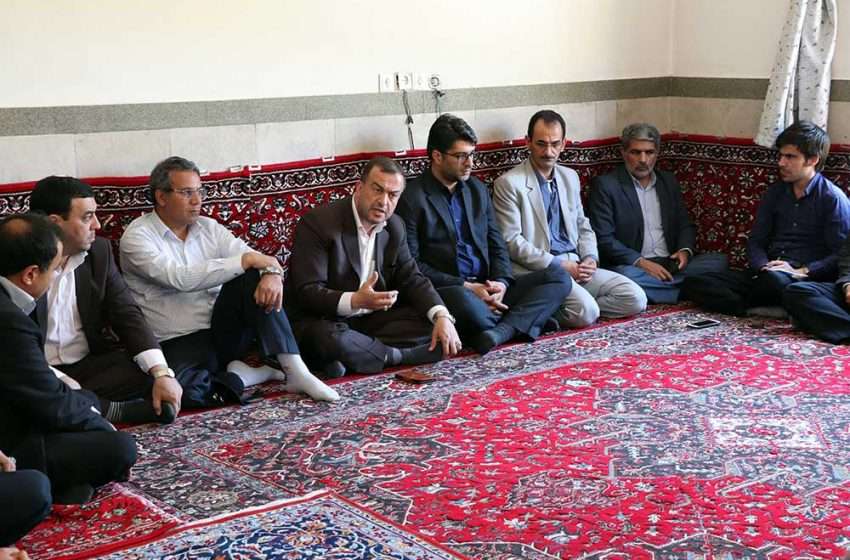  عملیات سه پروژه عمرانی در روستای کهبنان بخش مرکزی، با حضور فرماندار ویژه میانه آغاز شد