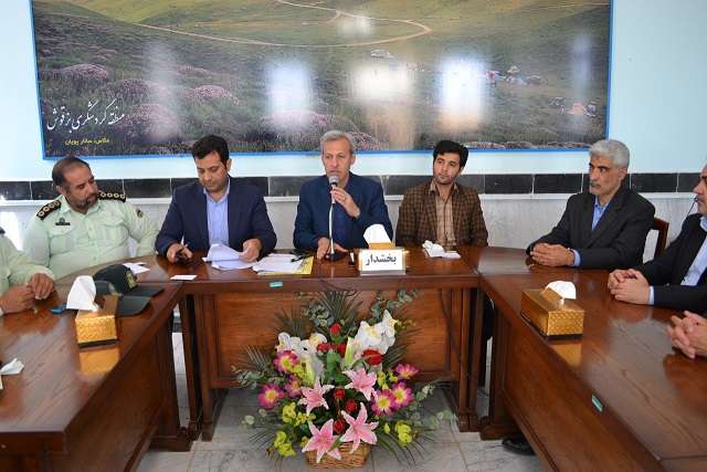  جلسه هماهنگی مراسم خرداد در بخش کندوان میانه برگزار شد