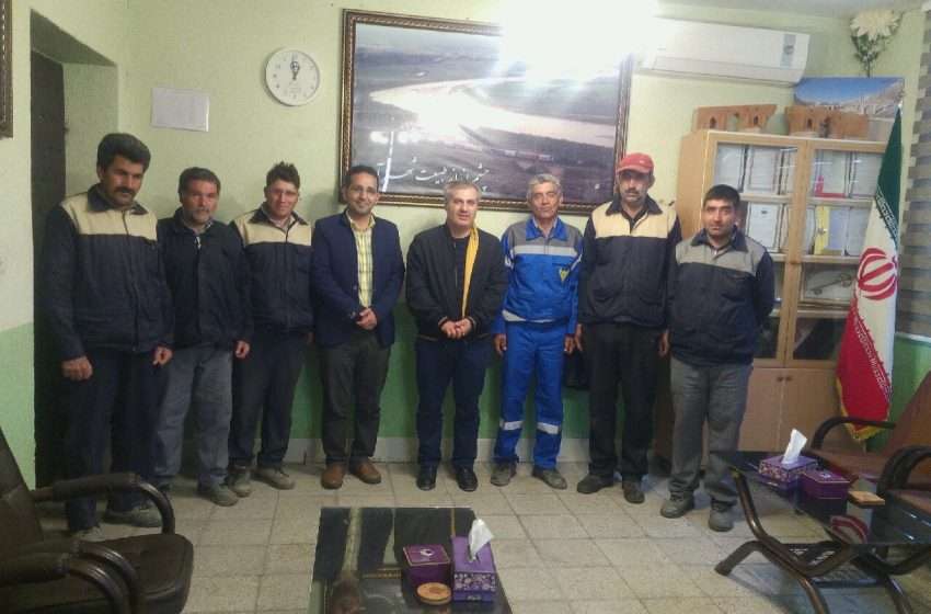  جلسه گرامیداشت از کارگران شهرداری آچاچی