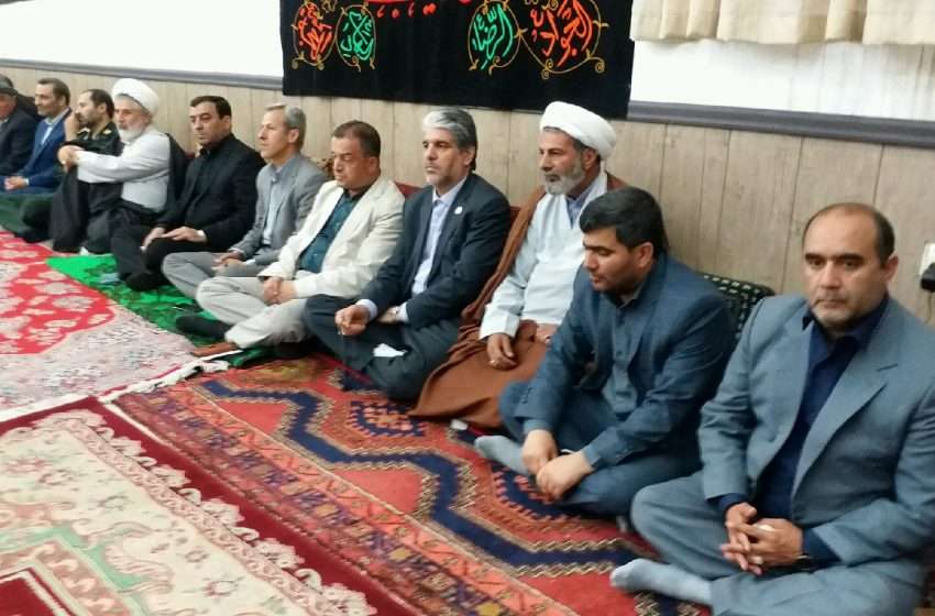  آیین گرامیداشت سی امین سالگرد ارتحال ملکوتی امام خمینی( ره) در روستای قویجاق میانه برگزار شد