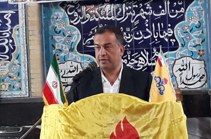  فرماندار ویژه میانه: خدمات رسانی به مردم ایران اسلامی بویژه در امر گازرسانی بی نظیر است