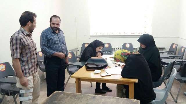  برگزاری آزمون سراسری خوشنویسی در میانه همزمان با سراسر کشور