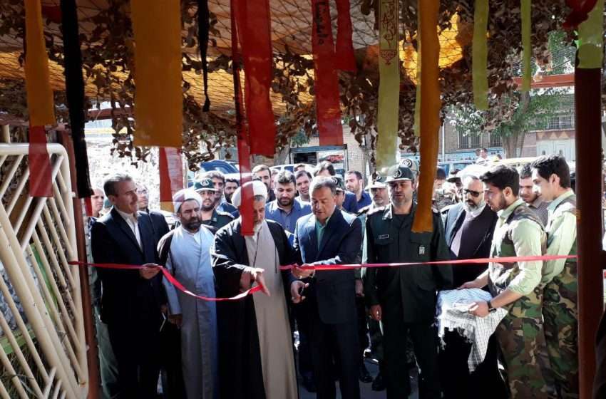 بمناسبت گرامیداشت هفته دفاع مقدس؛ دو نمایشگاه در میانه افتتاح شد