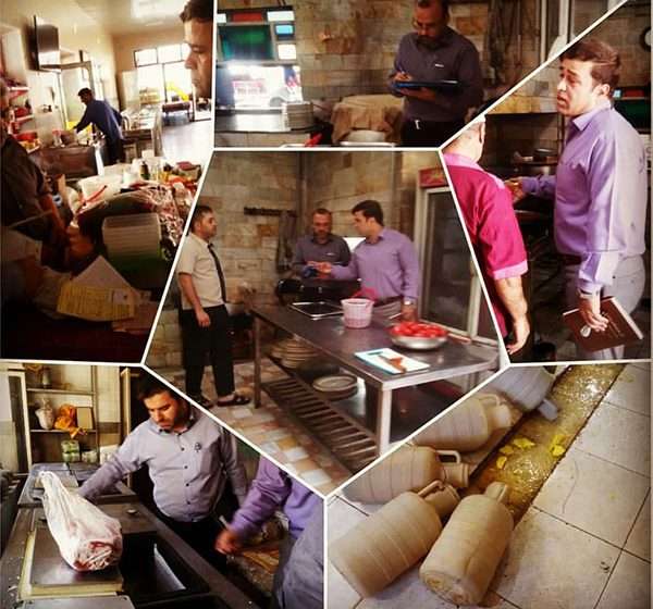  بازرسی مشترک از غذاخوری ها و مرکز خدمات رسان بین شهری
